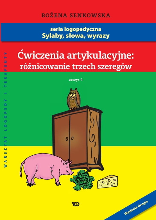 okładka Ćwiczenia artykulacyjne Zeszyt 4 Różnicowanie trzech szeregów książka