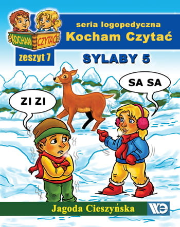 okładka Kocham czytać Zeszyt 7 Sylaby 5 (S,Z) książka | Jagoda Cieszyńska
