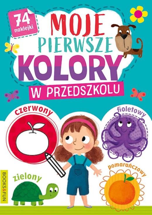 okładka Moje pierwsze kolory w przedszkolu książka | Opracowanie zbiorowe