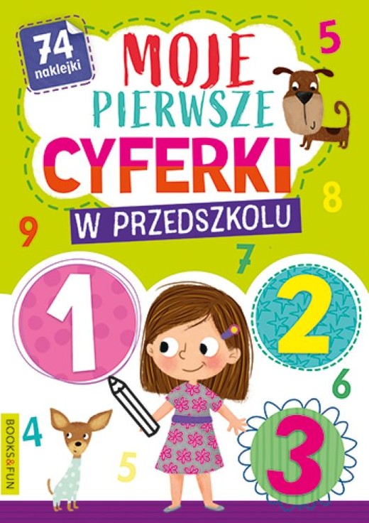 okładka Moje pierwsze cyferki w przedszkolu książka | Opracowanie zbiorowe