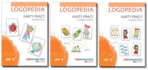 okładka Karty pracy Eduterapeutica Logopedia książka