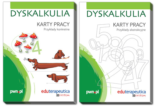 okładka Karty pracy Eduterapeutica Dyskalkulia książka