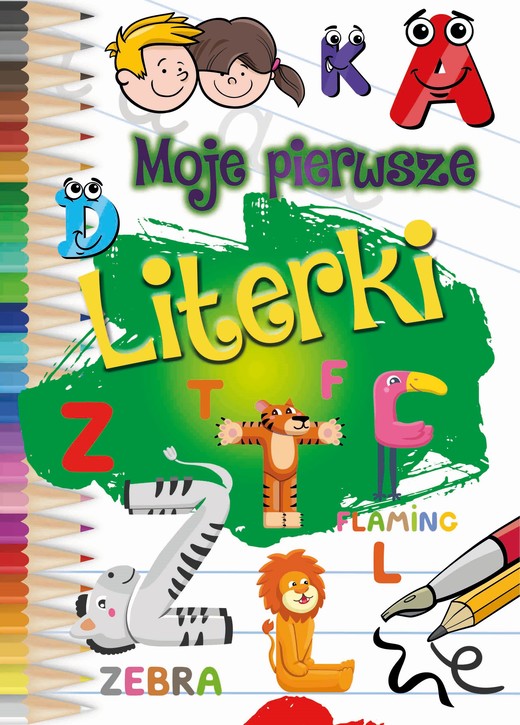 okładka Moje pierwsze literki książka | Opracowanie zbiorowe