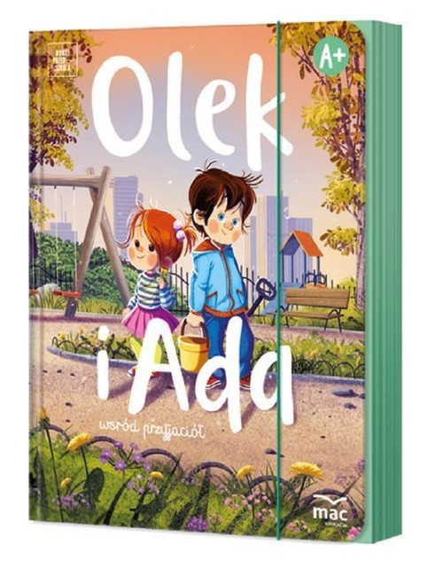 okładka Pakiet Olek i Ada poziom A+ Czterolatki książka