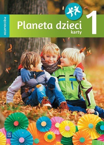 okładka Planeta dzieci Karty pracy Pięciolatek Część 1 książka | Beata Gawrońska, Emilia Raczek