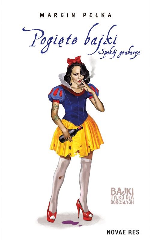 okładka Spokój grabarza. Pogięte bajki książka | Marcin Pełka