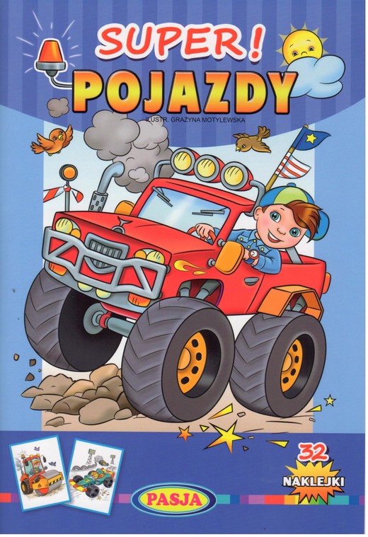 okładka Super pojazdy książka