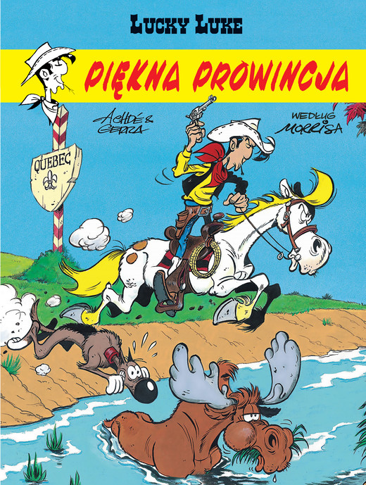 okładka Piękna prowincja Lucky Luke Tom 71 książka | René Goscinny