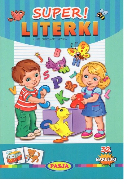 okładka Super literki książka