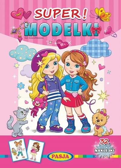okładka Super modelki książka
