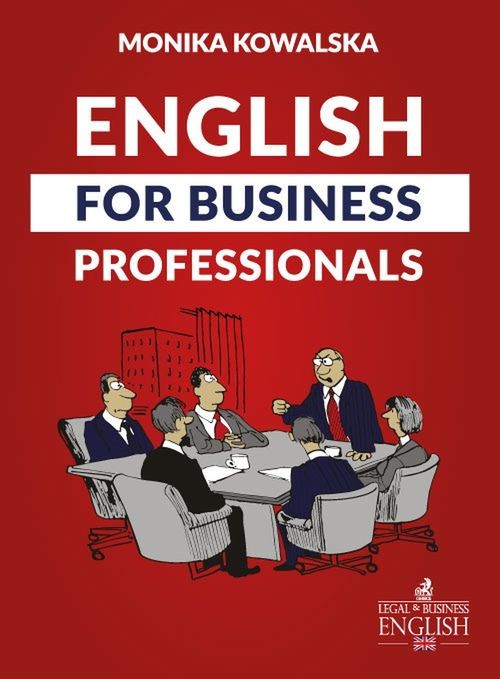 okładka English for business professionals książka | Monika Kowalska