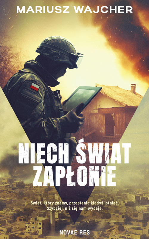 okładka Niech świat zapłonie książka