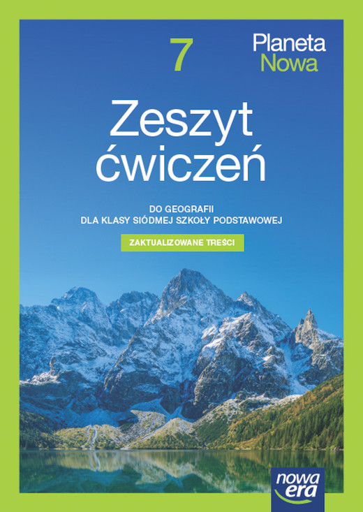 okładka Geografia planeta nowa NEON zeszyt ćwiczeń dla klasy 7 szkoły podstawowej EDYCJA 2023-2025 książka | Kucharska Maria, Alina Witek-Nowakowska