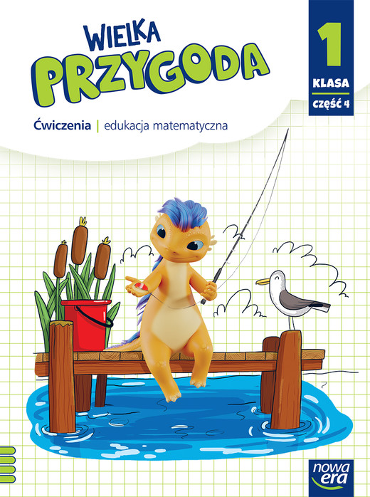 okładka WIELKA PRZYGODA NEON klasa 1 część 4 Zeszyt ćwiczeń matematycznych EDYCJA 2023-2025 książka | Krystyna Sawicka, Ewa Swoboda