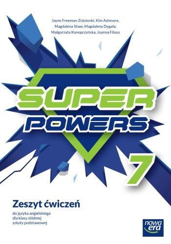 okładka Język angielski super powers NEON zeszyt ćwiczeń dla klasy 7 szkoły podstawowej EDYCJA 2023-2025 książka | Opracowanie zbiorowe