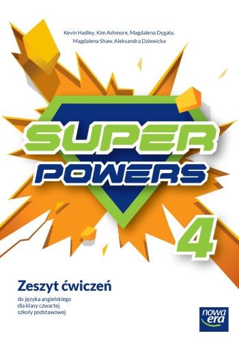 okładka Język angielski super powers NEON zeszyt ćwiczeń dla klasy 4 szkoły podstawowej EDYCJA 2023-2025 książka | Opracowanie zbiorowe