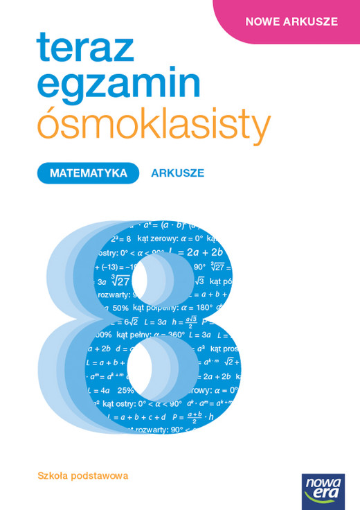 okładka Teraz egzamin 2023/2024 matematyka exam preparation arkusze egzaminacyjne dla klasy 8 szkoły podstawowej książka