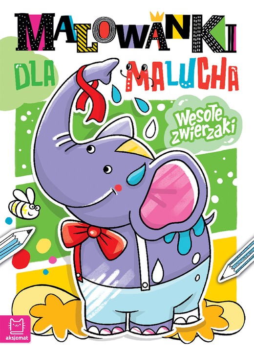 okładka Wesołe zwierzaki. Malowanki dla malucha książka | Anna Podgórska