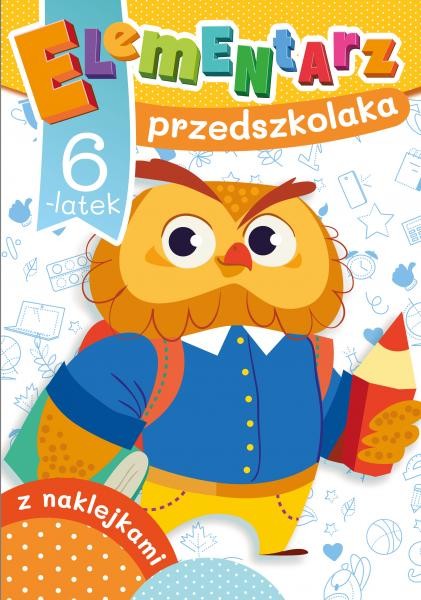 okładka 6-latek. Elementarz przedszkolaka książka