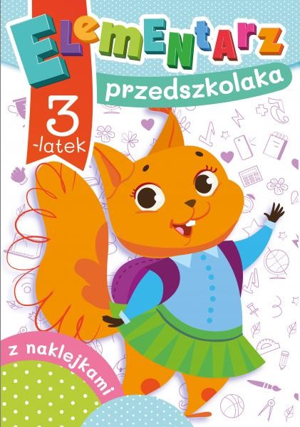okładka 3-latek. Elementarz przedszkolaka książka | Dorota Krassowska