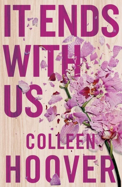 okładka It Ends with Us wer. angielska książka | Colleen Hoover