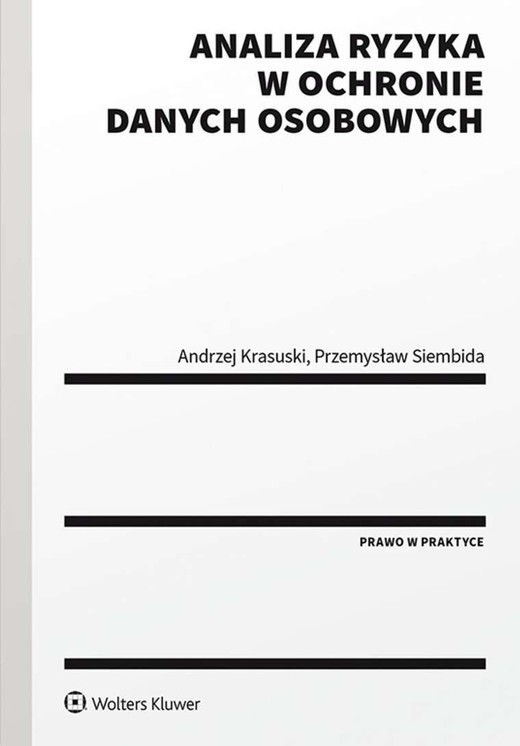okładka Analiza ryzyka w ochronie danych osobowych książka