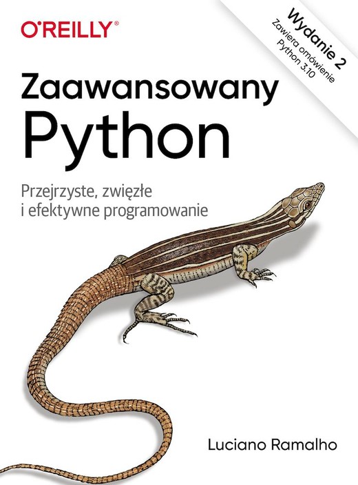 okładka Zaawansowany Python. Przejrzyste, zwięzłe i efektywne programowanie wyd. 2 książka