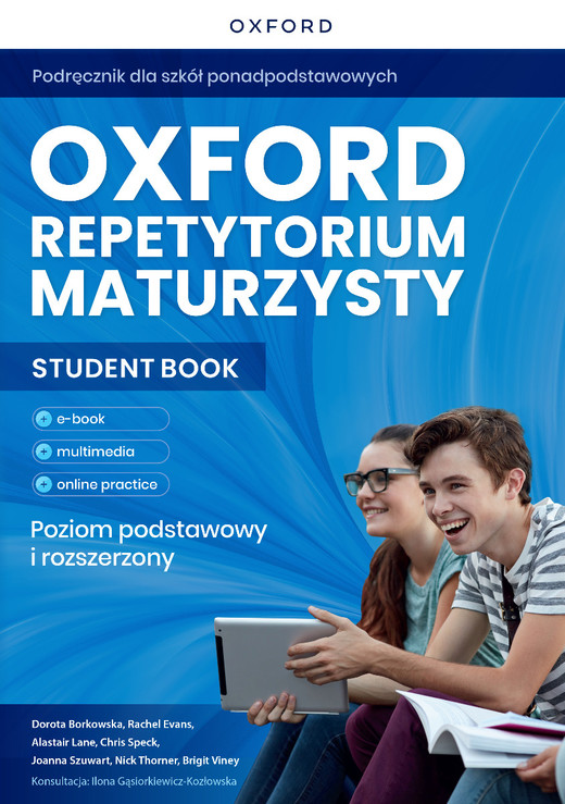 okładka Oxford Repetytorium Maturzysty Matura 2023 poziom podstawowy i rozszerzony + Online Practice książka | Opracowanie zbiorowe