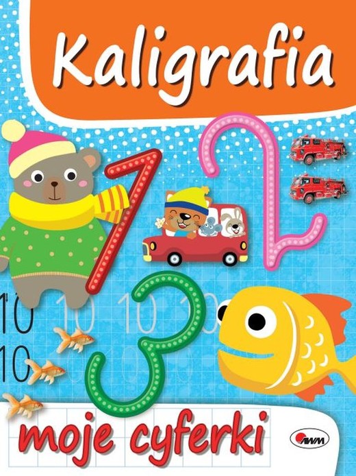 okładka Kaligrafia. Moje cyferki książka | Elżbieta Korolkiewicz