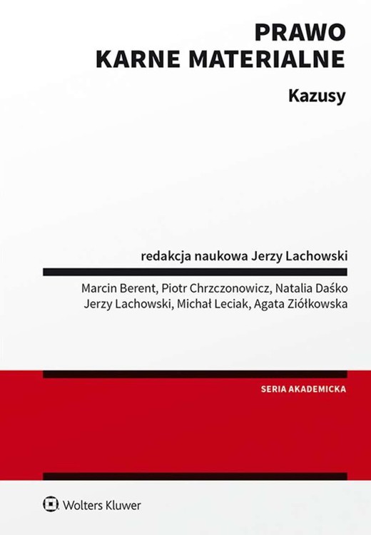 okładka Prawo karne materialne. Kazusy książka | Opracowanie zbiorowe