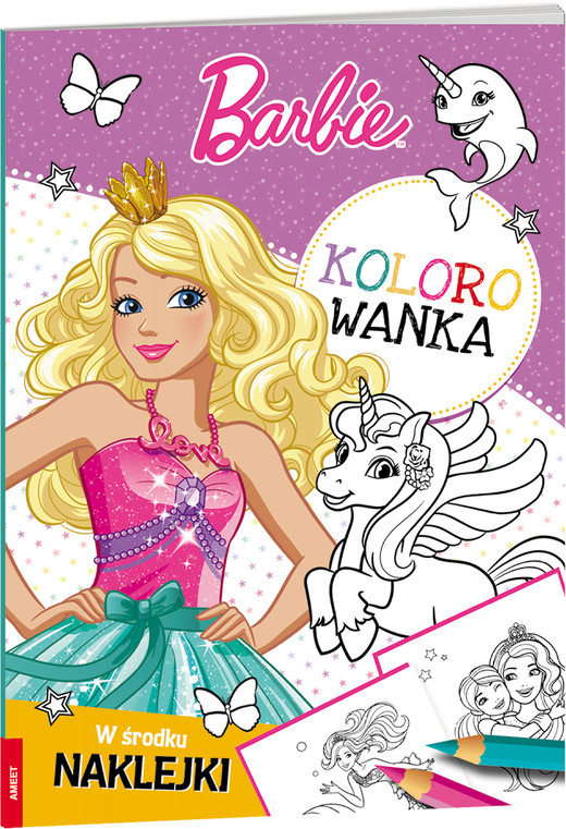 okładka Barbie dreamtopia Kolorowanka KOLX-1401 książka | Opracowanie zbiorowe