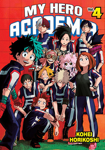 okładka My Hero Academia. Tom 4 książka