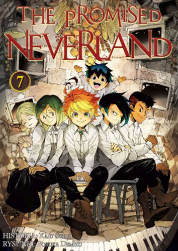 okładka The Promised Neverland. Tom 7 książka