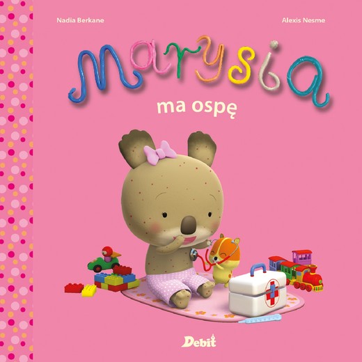 okładka Marysia ma ospę książka | Nadia Berkane