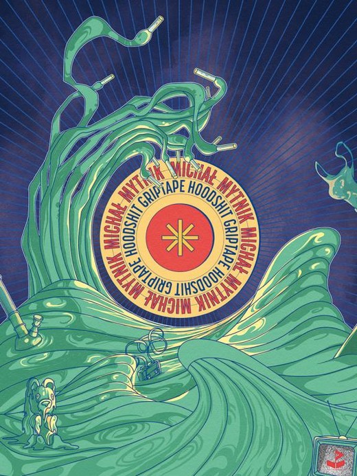 okładka Hoodshit (griptape) książka | Michał Mytnik