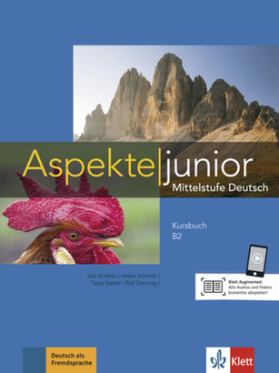 okładka Aspekte junior B2 podręcznik+audio książka