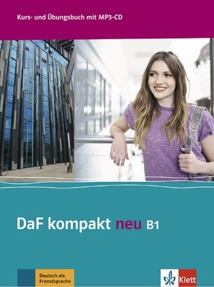 okładka Daf kompakt neu B1 podręcznik i ćwiczenia + CD książka
