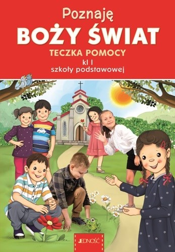okładka Religia Poznaję Boży świat Teczka pomocy z płytą CD klasa 1 szkoła podstawowa książka | Elżbieta Kondrak, Krzysztof Mielnicki