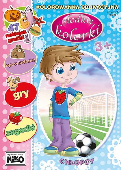 okładka Chłopcy. Słodkie kolorki książka | Kopeć Krzysztof