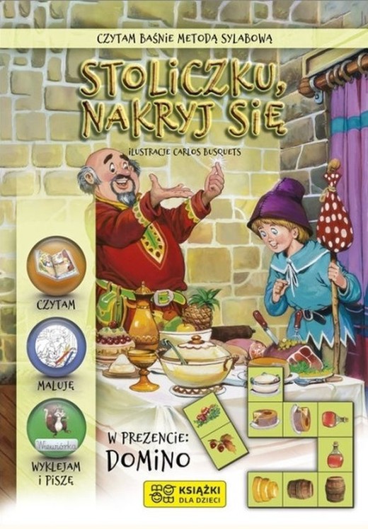 okładka Stoliczku nakryj się. Czytam baśnie metodą sylabową książka | Beata Wojciechowska-Dudek