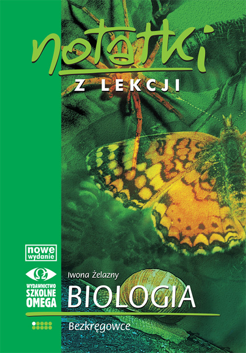 okładka Notatki z lekcji Biologia I Bezkręgowce książka