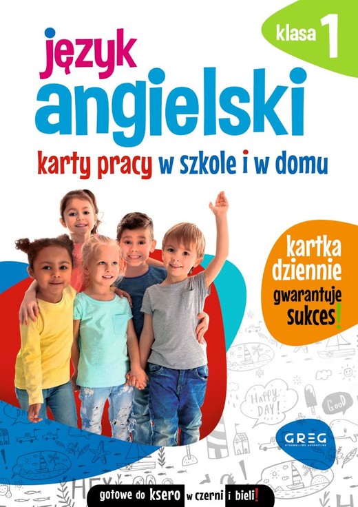 okładka Język angielski. Karty pracy w szkole i w domu. Klasa 1 książka | Opracowanie zbiorowe