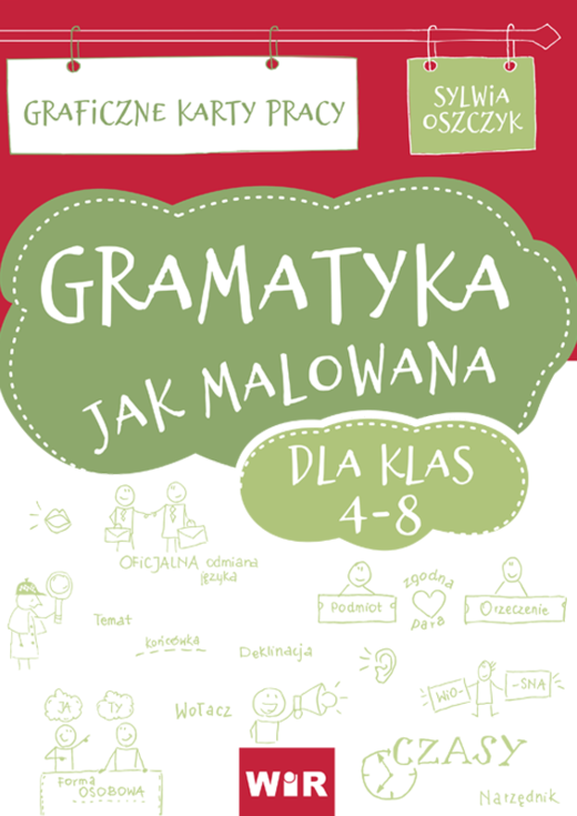 okładka Gramatyka jak malowana książka