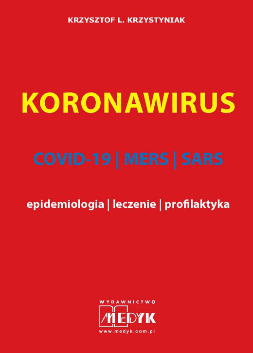 okładka Koronawirus książka | Krzystyniak KrzysztofL.
