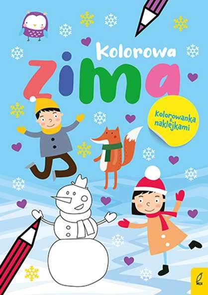 okładka Kolorowa zima książka | Opracowanie zbiorowe