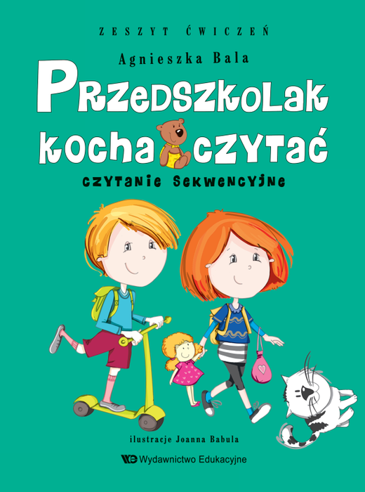 okładka Przedszkolak kocha czytać Zeszyt ćwiczeń Czytanie sekwencyjne książka