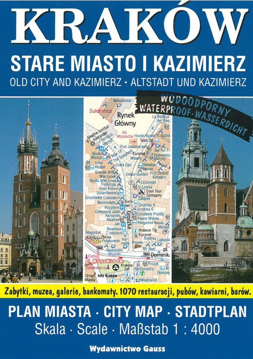 okładka Plan miasta. Kraków, Stare Miasto i Kazimierz wyd. 12 książka | Opracowanie zbiorowe