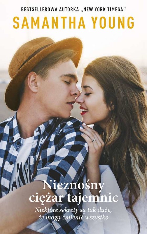okładka Nieznośny ciężar tajemnic wyd. kieszonkowe książka | Samantha Young