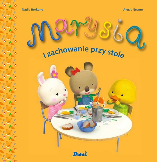 okładka Marysia i zachowanie przy stole. Marysia książka