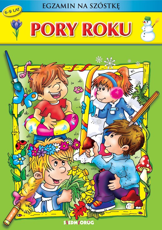 okładka Pory roku egzamin na szóstkę książka | Renata Brzezińska